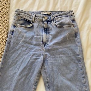 Zara slim flared high rise Z1975